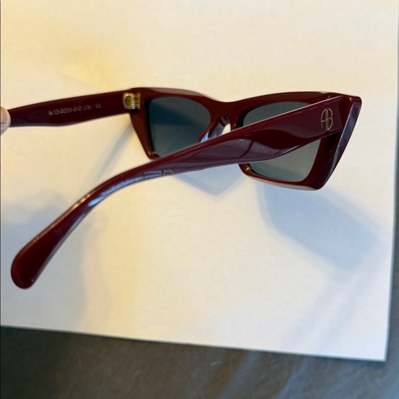 Anine Bing sunglasses burgundy/blue tint - Picture 4 of 7